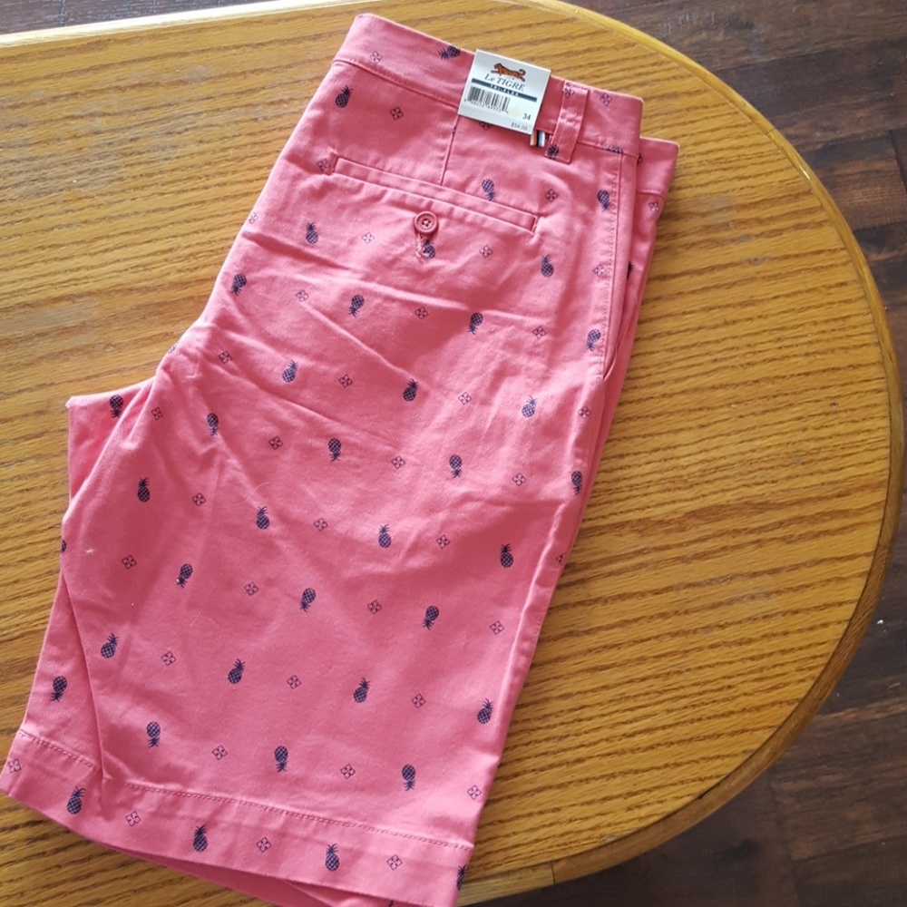 Nwt men's Le Tigre 34 shorts